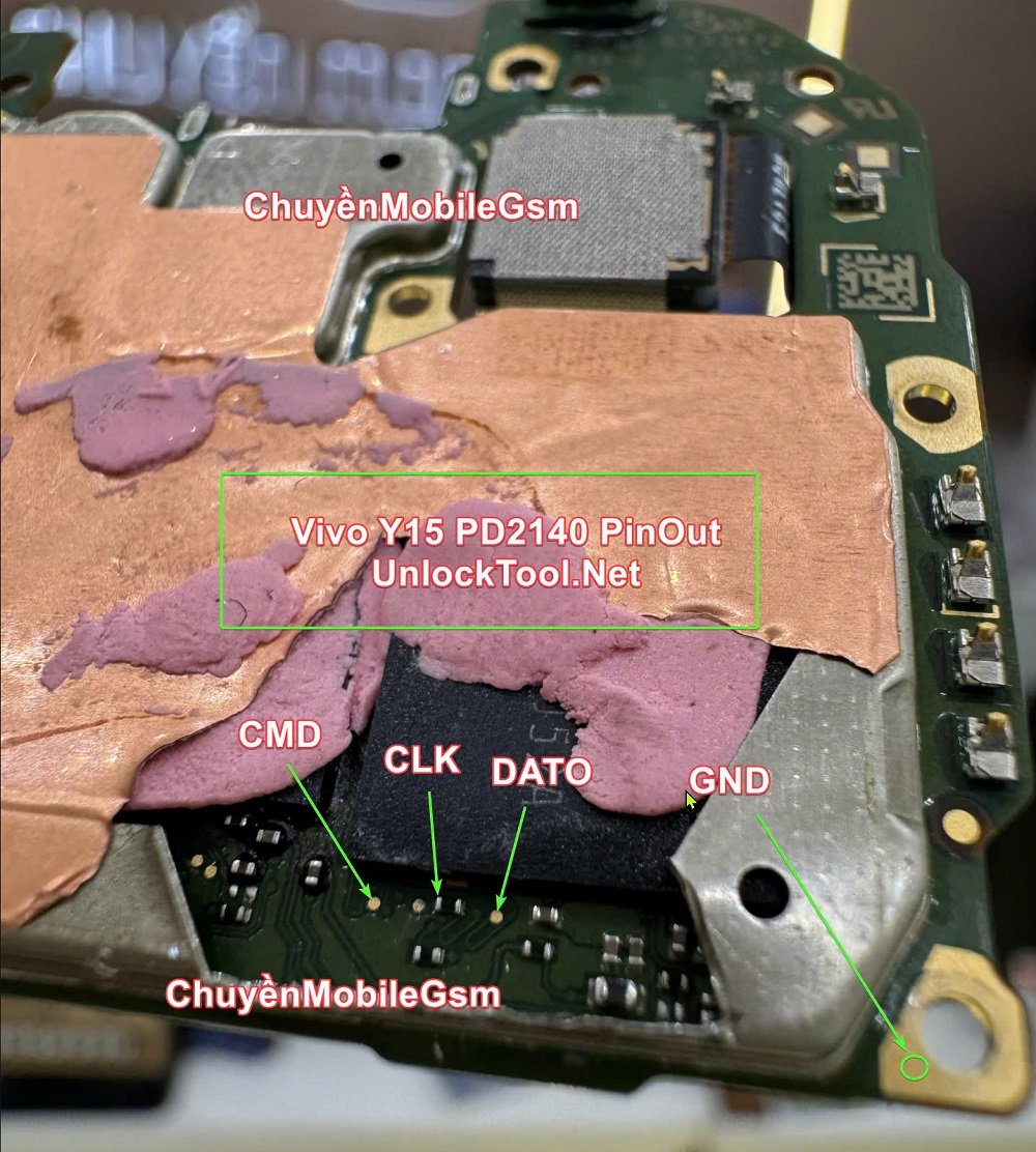 Vivo Y15s New Test Point / EDL Point